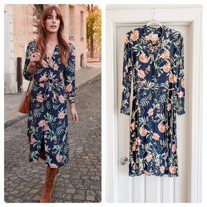 Lexie Dress in "Navy Floral" - Size 6